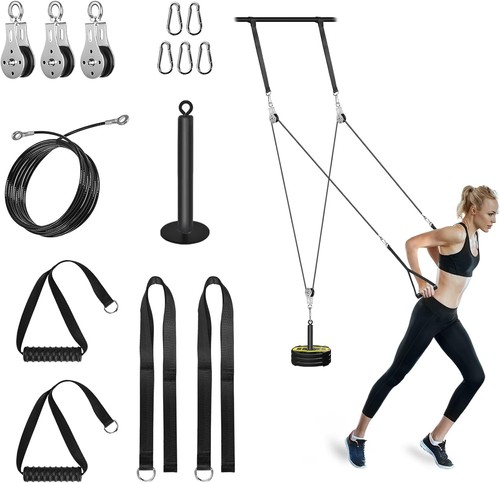 Kabelzug set fitness gerät - kabelzug,